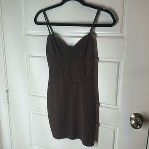 wild fable Dark Brown Bodycon Dress Size Women’s XS
